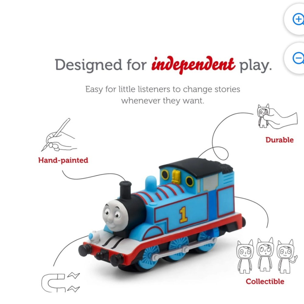 Tonie Thomas the train character